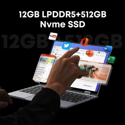 CHUWI MiniBook X Laptop 2-in-1 Yoga