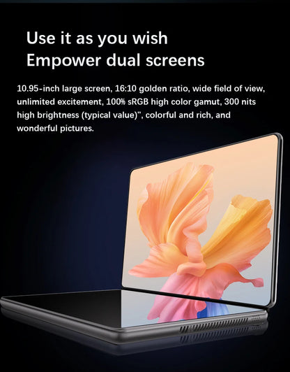 YSJMNPC Dual Screen Laptop 10.9+10.95 Inch Touch Screen