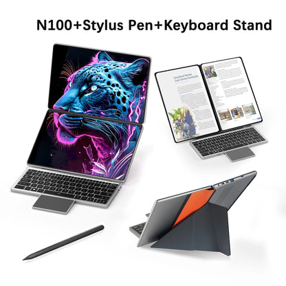 YSJMNPC Dual Screen Laptop 10.9+10.95 Inch Touch Screen