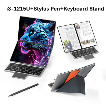 YSJMNPC Dual Screen Laptop 10.9+10.95 Inch Touch Screen