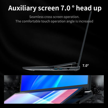 AKPAD Dual Screen 16" (14" Touch Screen) Notebook