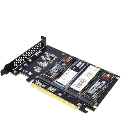 M.2 NVMe to PCIe 4.0 / 3.0 Adapter Expansion Card – Supports 2230 / 2242 / 2260 / 2280 SSDs