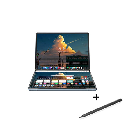 YSJMNPC Dual Screen Laptop 10.9+10.95 Inch Touch Screen