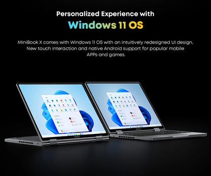 CHUWI MiniBook X Laptop 2-in-1 Yoga