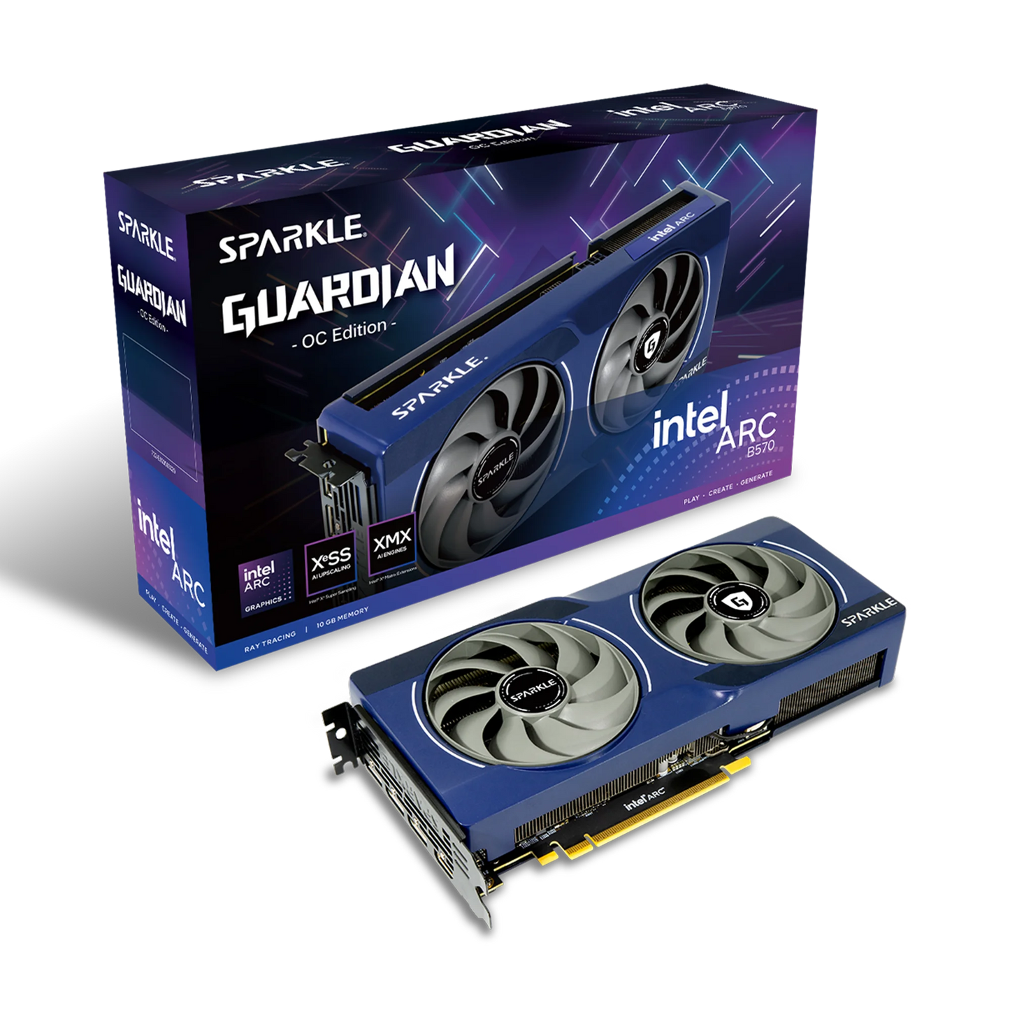 SPARKLE Intel Arc B570 GUARDIAN OC Graphics Card