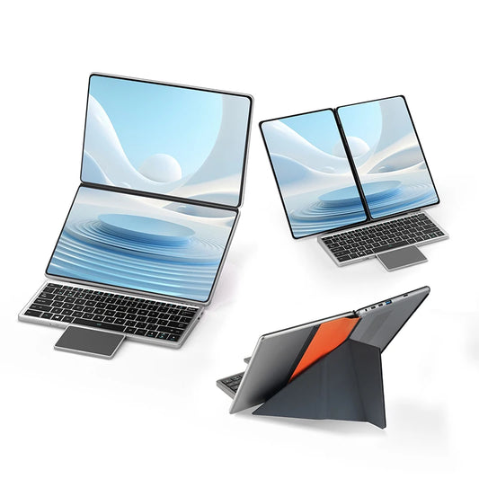 YSJMNPC Dual Screen Laptop 10.9+10.95 Inch Touch Screen