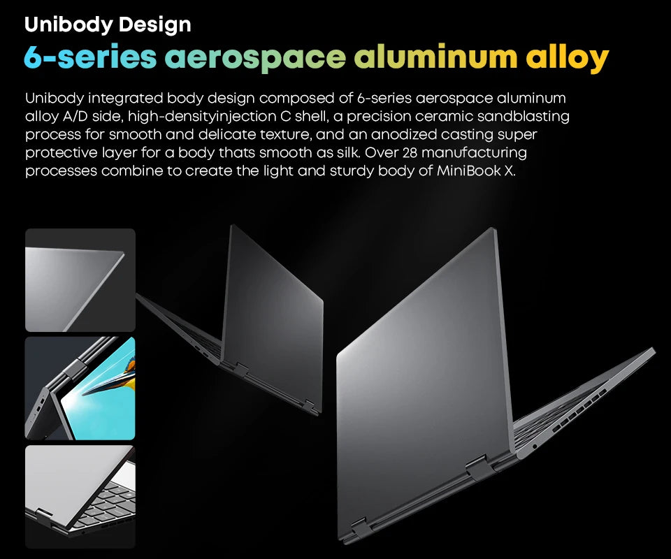 CHUWI MiniBook X Laptop 2-in-1 Yoga