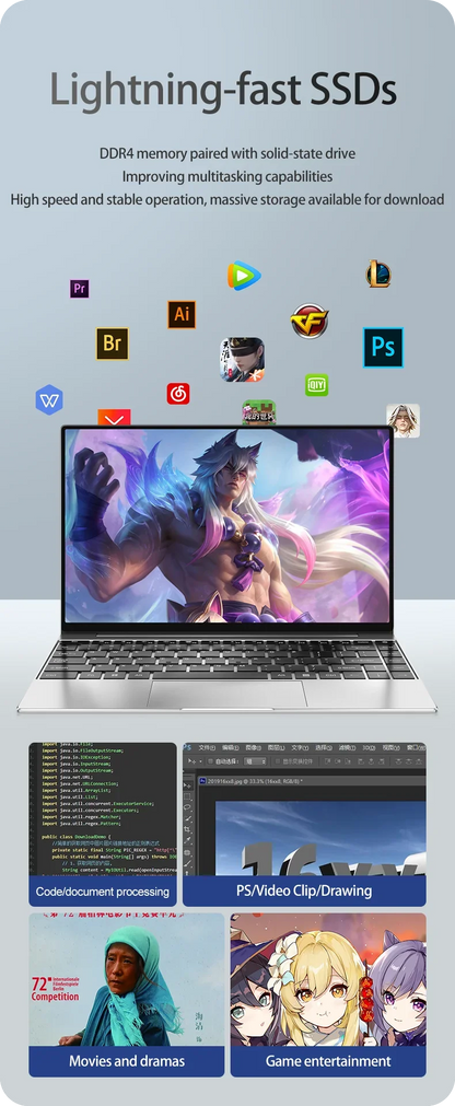 Ultra Slim Laptop 14.1"