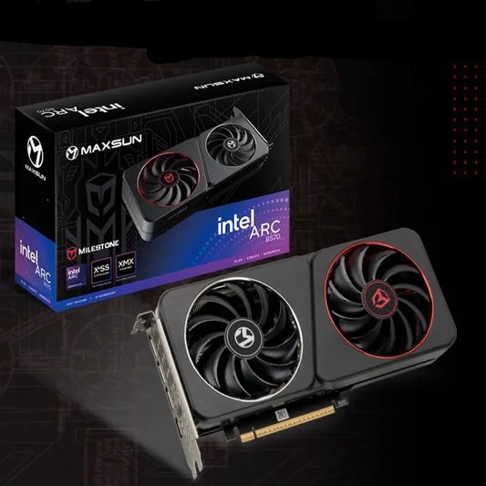 MAXSUN Intel Arc B570 Milestone