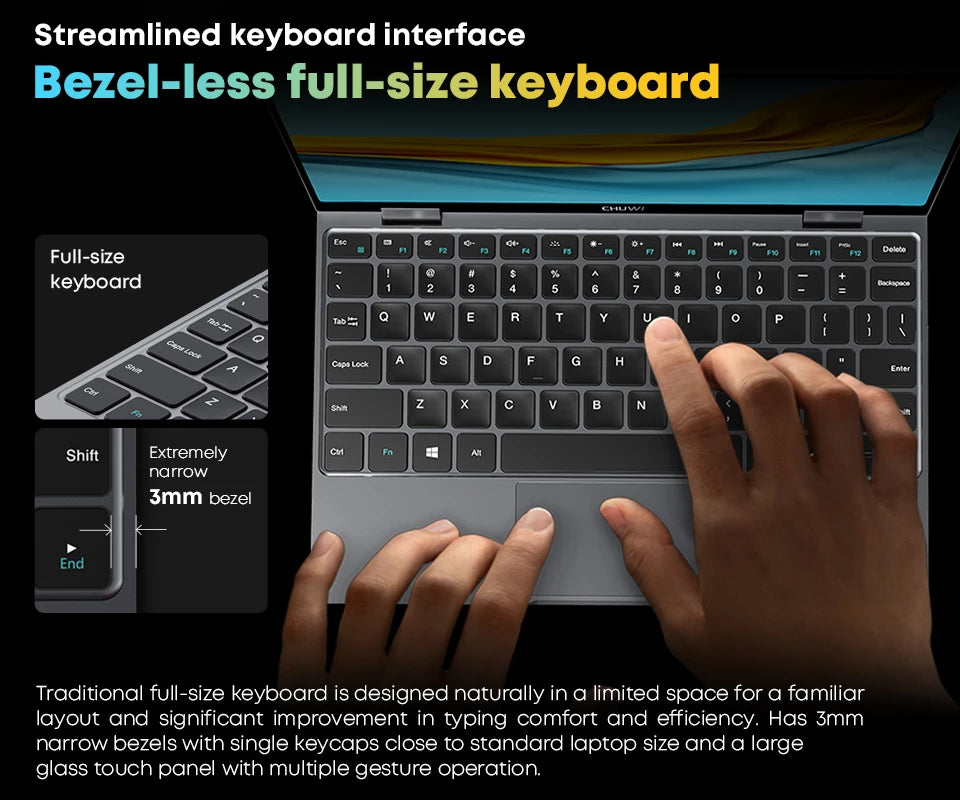 CHUWI MiniBook X Laptop 2-in-1 Yoga